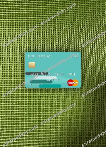 USA BNP Paribas Bank mastercard photolook front